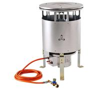 Chauffage autonome grande puissance portable SOVELOR Gamme AUTOGAZ sur roues (Gaz propane)