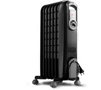 De’Longhi V550715.BG appareil de chauffage Intérieure Beige, Noir 1500 W Chauffage électrique à bain d’huile