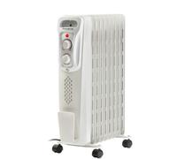 Rowenta BU2620 Intérieure Gris 2000 W Chauffage électrique à bain d’huile