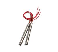 Chauffage Cartouche chauffante électrique, 2 pièces, 6mm, 80~150mm, 220V/380V, Tube SUS cylindrique 120W/150W/180W/230W(201SUS 120W 6x85mm)