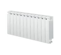 Chauffage central fonte aluminium 12 éléments blanc KLASS 500, 1392w