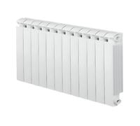 Chauffage central fonte aluminium 12 éléments blanc KLASS 600, 1584w