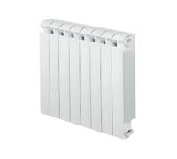 Chauffage central fonte aluminium 8 éléments blanc KLASS 700, 1184w