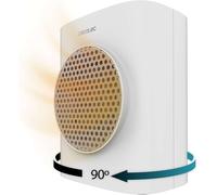 Chauffage céramique 1500?W blanc oscillant