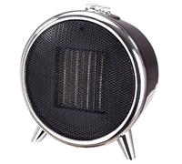 Chauffage Céramique, 2 Puissance, Portable, Thermostat Automatique Design Modern, 1500W, Noir/Argent, Adler, AD7742