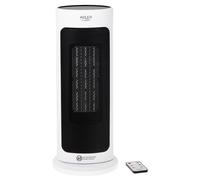 Chauffage Céramique à Tour Télécommande Minuterie Température 15 à 40°C, 2000W, , Adler, AD7738