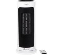 Chauffage Céramique à Tour Télécommande Minuterie Température 15 à 40°C, Adler, AD7738, 2000, Blanc G
