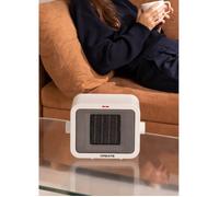 WARM BOX - Chauffage En Céramique 1500W Blanc Cassé. Basse Consommation