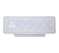 Chauffage céramique mural 2000 W avec télécommande et minuterie PURLINE HOTI M90 Blanc Blanc G