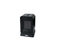 chauffage ceramique oscillant cubik 1800w noir ou rouge