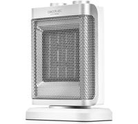 Chauffage céramique piédestal blanc 1500 W silencieux Cecotec