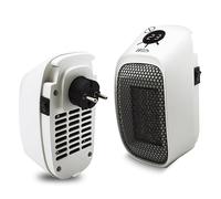 Chauffage Céramique Plug In 400W - Mini Radiateur Électrique Mural, Thermostat Réglable