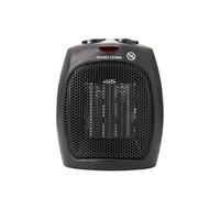 Chauffage Céramique Portable PTC, 2 Niveaux de Puissance, Thermostat,Froid/Chaud, Briebe, HT1128, 1500, Noir Noir