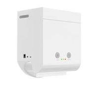 Chauffage chaud et humide - Contrôle automatique de la température - Support mural en ABS - Boîtier de bureau pour bébé - Usage commercial - Distributeur de serviettes chauffantes rechargeables