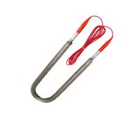 Chauffage Chauffage électrique à ailettes, 220V, 1kw, étanche, fil de 2.5M, élément chauffant en forme de U, for étuve