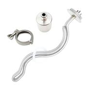 Chauffage Chauffe-eau à Immersion à 2 pinces en acier inoxydable, 220V, élément chauffant électrique for brassage, 2,5 kw/3,5 kw/4,5 kw/5,5 kw(Heater clamp,220V_3.5KW)