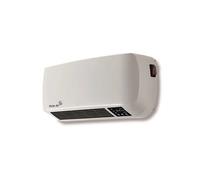Chauffage convecteur 2000W Programmable ptc céramique erp mural Thermostat réglable Télécommande Plein Air Blanc