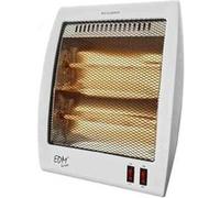 Chauffage d'appoint quartz edm 07109 blanc 1000 w