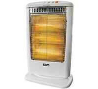 Chauffage d Appoint Quartz EDM 07117 1200 W Blanc Blanc