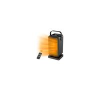 Chauffage d'appoint 2 Modes, Radiateur Electrique Soufflant Céramique PTC | 1200W avec Télécommande, Thermostat Intelligent, Silencieux, Minuterie 1-12H pour Bureau, Chambre, Salon, Salle de Bain