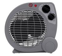 Chauffage d'appoint 2000W, Radiateur Soufflant 2 Niveaux 1000/2000W, Protection Anti-Surchauffe et Anti-Basculement