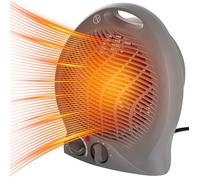 Chauffage d'appoint 2000W, Radiateur Soufflant Portable 2 Niveaux 1000/2000W, Sécurité Anti-Basculement