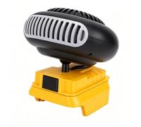 Chauffage D'appoint 200W avec 2 Vitesses et Sorties USB | Rotation réglable à 360°, Chauffage polyvalent pour l\'extérieur, Compact pour la chaleur en voyage