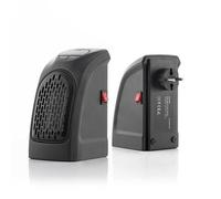 Chauffage d'appoint avec Prise, Radiateur d'appoint Soufflant, Mini Chauffage Portable sur Prise, Thermostat Minuterie Affichage