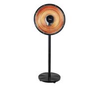 Chauffage d'appoint - Bimar HR320 - Ventilateur - Élément fibre de carbone - Noir