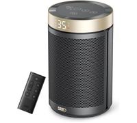 Chauffage d'appoint,Chauffage Electrique Soufflant Economique avec Thermostat,Minuterie 1-12H,Mode Éco,Chauffage Céramique PTC