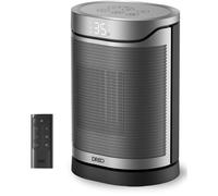 Dreo Chauffage d'appoint Heater 318 – Hyper-céramique 1500 W – Colonne Noir