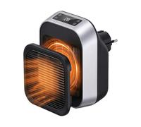 Chauffage d'appoint de bureau Mini Ventilateur Chauffant Mural Intelligent | Chauffage De Bureau Compact À Écran Tactile Écoénergétique Pour Appartement Voiture Maison Bureau Chambre Table S