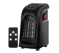 Chauffage d'Appoint d'Intérieur,Radiateur pour Petite Chambre - Ventilateur Chauffant 400W sur Prise Murale pour Salon Appartement Atelier Bureau Garage Cave