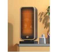 Chauffage d'appoint électrique - Radiateur Céramique Mobile - Silencieux - Économe - Noir