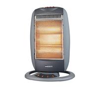 Termozeta TZR03 appareil de chauffage Intérieure Gris 1200 W Chauffage d'appoint électrique halogène