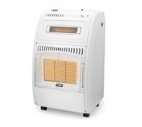 Chauffage d'appoint Hybride Gaz et Electrique 5700W Chauffe 20-100 m² - Radiateur infrarouge Blanc Piezo KOMBI LINE