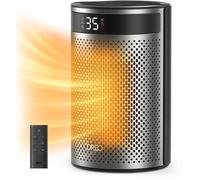 Dreo Chauffage d'appoint Atom 416 Hyper-céramique 1500 W Colonne Noir
