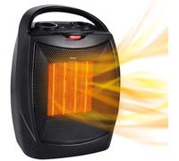 Chauffage d'appoint mobile - chauffage et climatisation - Noir - Electrique - Portable - Économe en énergie