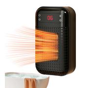 Chauffage D'Appoint Mural Étanche IPX2 - Chauffage PTC Céramique | Arrêt Auto Surchauffe, Grille Anti-brûlure | Salle De Bain, Chambre, Bureau, Camping, Caravane, Voiture