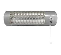 Nedis Radiateurs de salle de bain HTBA10GY 1200 W Thermostat réglable, 2 modes de chaleur, Gris X4