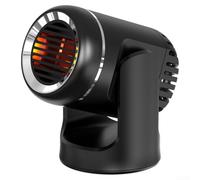 Chauffage d'appoint portable compact 12 V/24 V pour voitures, idéal pour dégivreur de pare-brise pour SUV et camions par temps froid (12 V)