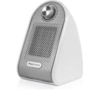 Chauffage d'appoint - Pro Breeze - Mini Radiateur Soufflant - Compact - Portable - Céramique PTC - Blanc