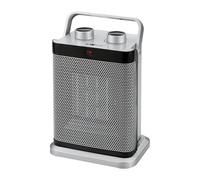 Clatronic® Radiateur soufflant avec élément chauffant en céramique | Radiateur soufflant 2000W & 1500W | Interrupteur 7 niveaux | Oscillant & avec interrupteur 7 niveaux | Economie d'énergie | HL 3631