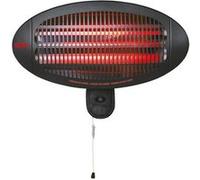 Chauffage d'Appoint Quartz EDM 07090 Noir 2000 W Noir G