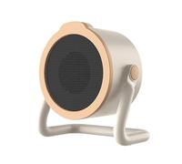 Chauffage d'appoint, Radiateur Electrique 500W, Mini Chauffage Soufflant Ceramique, Protection Contre Surchauffe & Oscillation Grand Angle à 360° & 2 Modes de Heating, Salle de Bain Maison Bureau