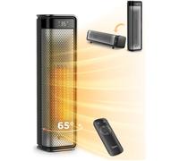 Chauffage d'appoint radiateur soufflant PTC 2000W 2 positions Télécommande Soufflage 65° ECO Minuterie 24H - MIDEA NTH20-25CR