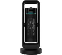 Chauffage d'appoint, Ventilateur électrique à tour chauffante en céramique PTC avec écran tactile numérique intelligent et télécommande