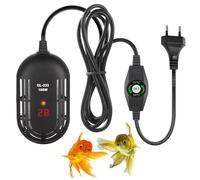 Chauffage D'aquarium 100 W, Mini Chauffage Aquarium, réglable Petit Chauffage Submersible pour Aquarium, Chauffage pour Aquarium con Numérique Affichage, pour Réservoir pour Poissons et de Tortues