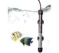 Chauffage d'aquarium réglable 120 L 100 W avec thermostat 20-34 °C pour aquariums et aquariums