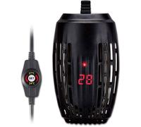 Chauffage d'aquarium réglable,mini chauffage d'aquarium 100 W avec indicateur LED,adapté aux aquariums à température constante